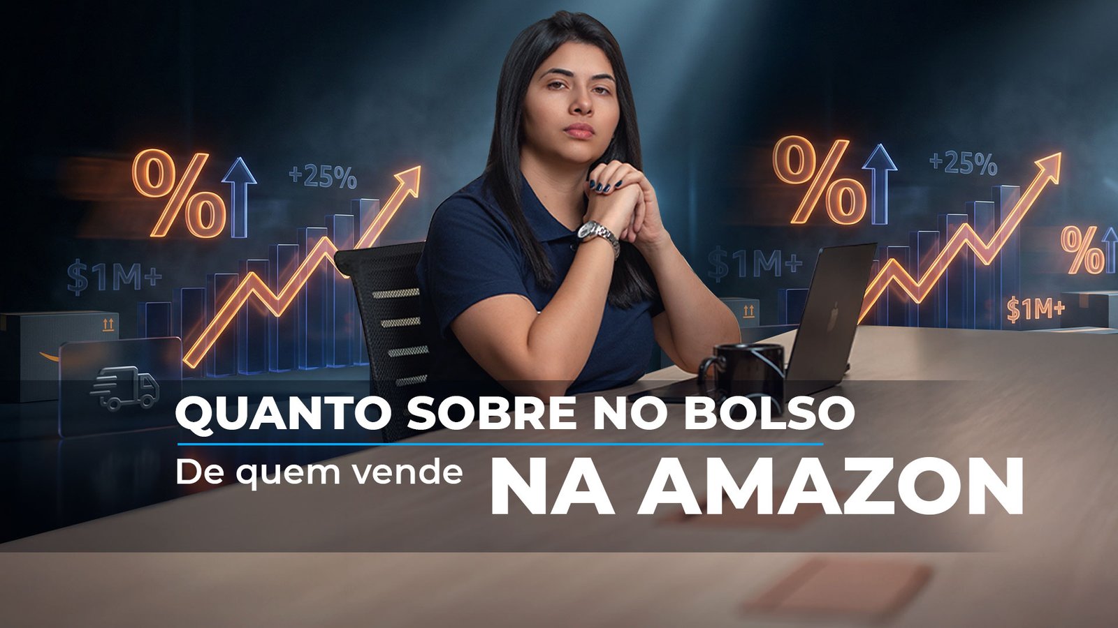 Quanto realmente sobra no bolso de quem vende na Amazon Brasil